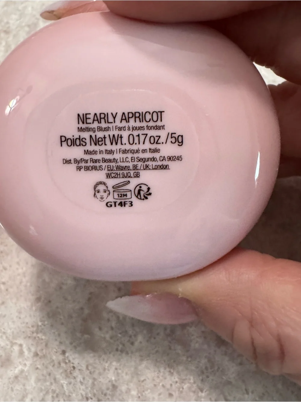 Rare Beauty Soft Cream Blush - Nearly Apricot